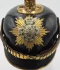 Saxon 12th Reserve Train Abteilung Officer Pickelhaube Visuel 9